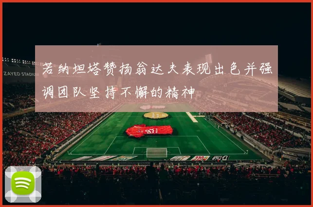 若纳坦塔赞扬翁达夫表现出色并强调团队坚持不懈的精神